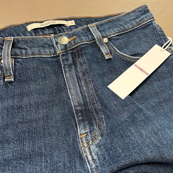 Hudson Jeans NWT Remi High-Rise Straight Split Ankle Jeans - 29x28 or 26x25 - Picture 4 of 9